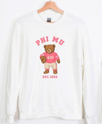 Teddy bear sorority crew