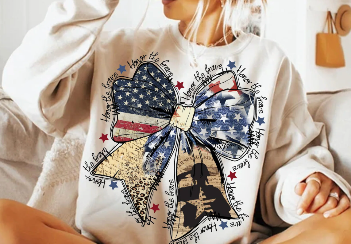America Coquette Bow T-Shirt