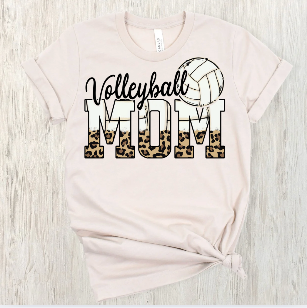 Leopard Split Volleyball