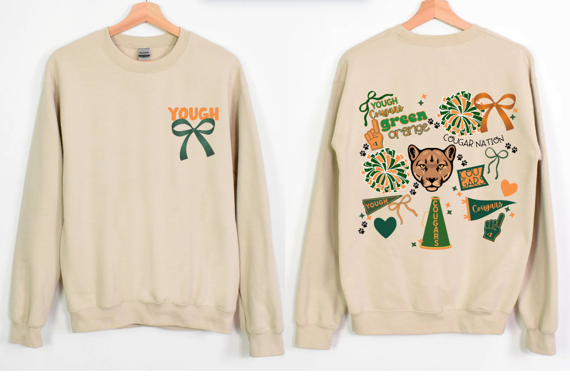 Yough Spirit Bow Crewneck