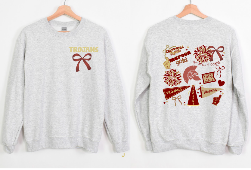 California Spirit Bow Crewneck