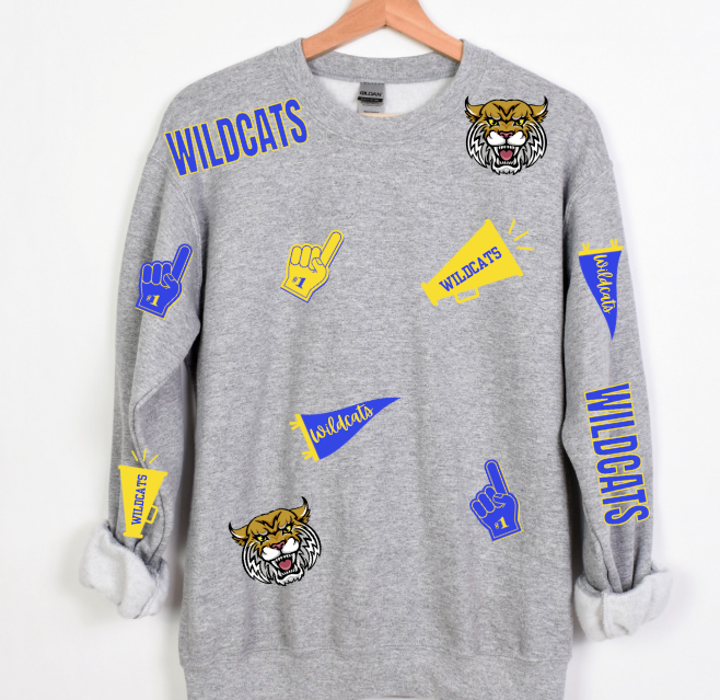 East Allegheny Wildcats Spirit Crewneck