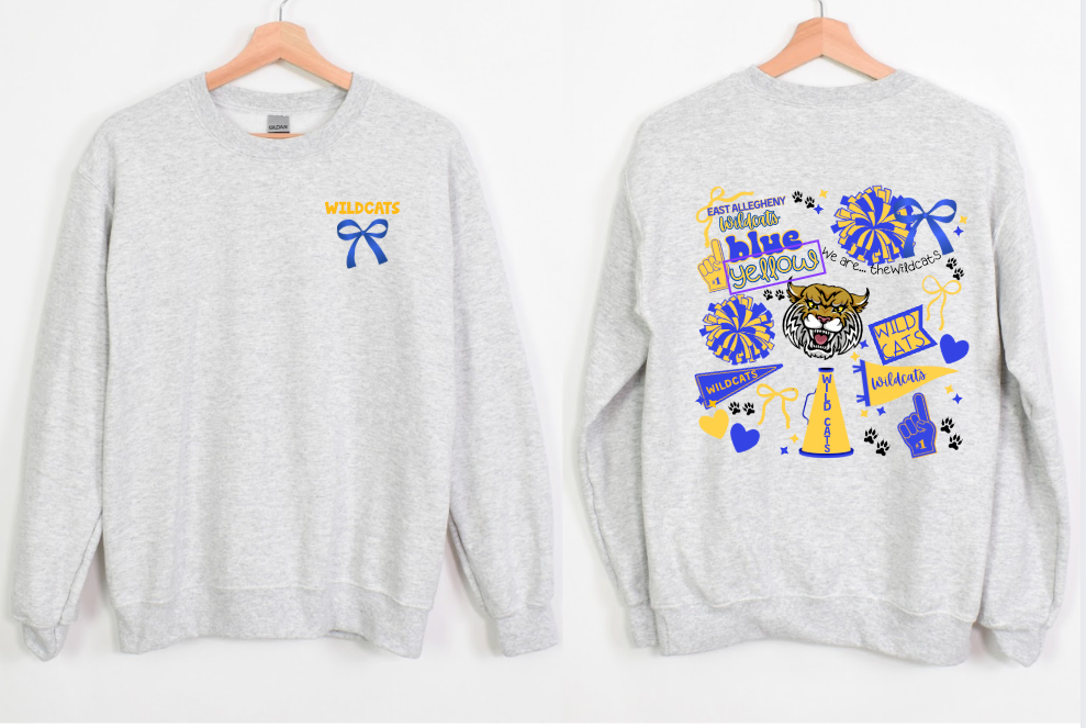 East Allegheny Spirit Bow Crewneck