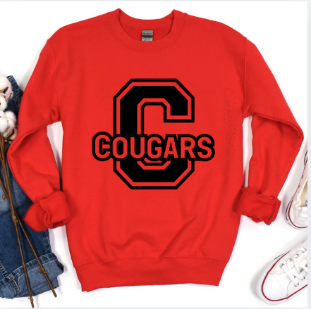 Cougars Bold Crewneck