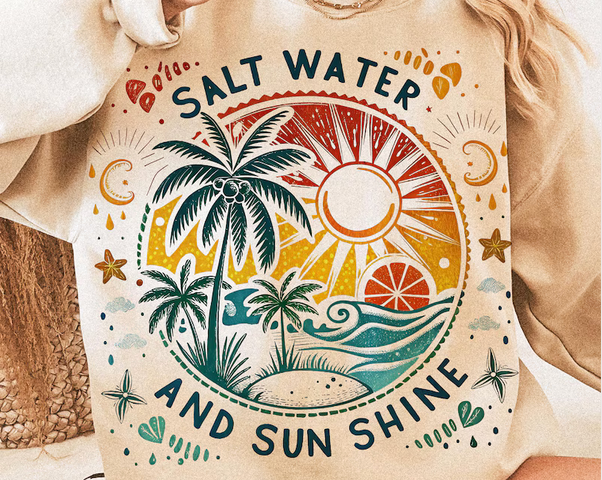 Saltwater and Sunshine Tee