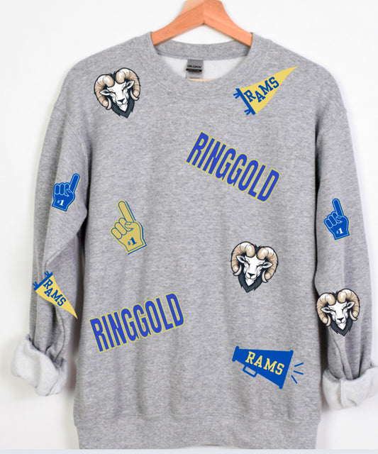 Ringgold Rams Spirit Sweatshirt