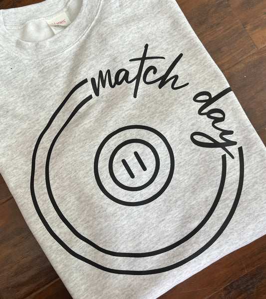 Match Day- wrestling crewneck