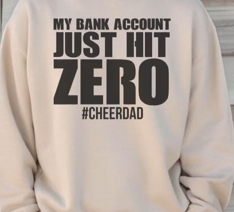 My Bank Account Just Hit Zero
