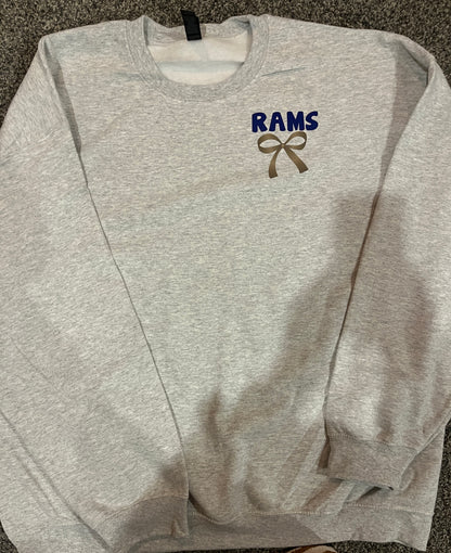 “Oopsie” Ringgold Spirit Bow Crewneck (GRAY)
