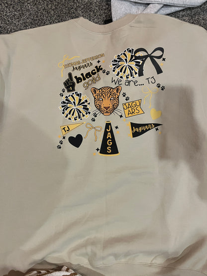 “Oopsie” TJ Spirit Bow Crewneck (NATURAL)
