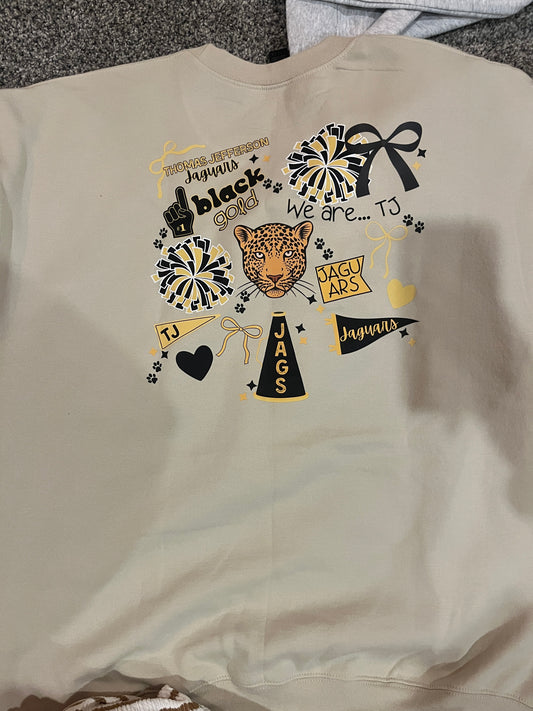 “Oopsie” TJ Spirit Bow Crewneck (NATURAL)