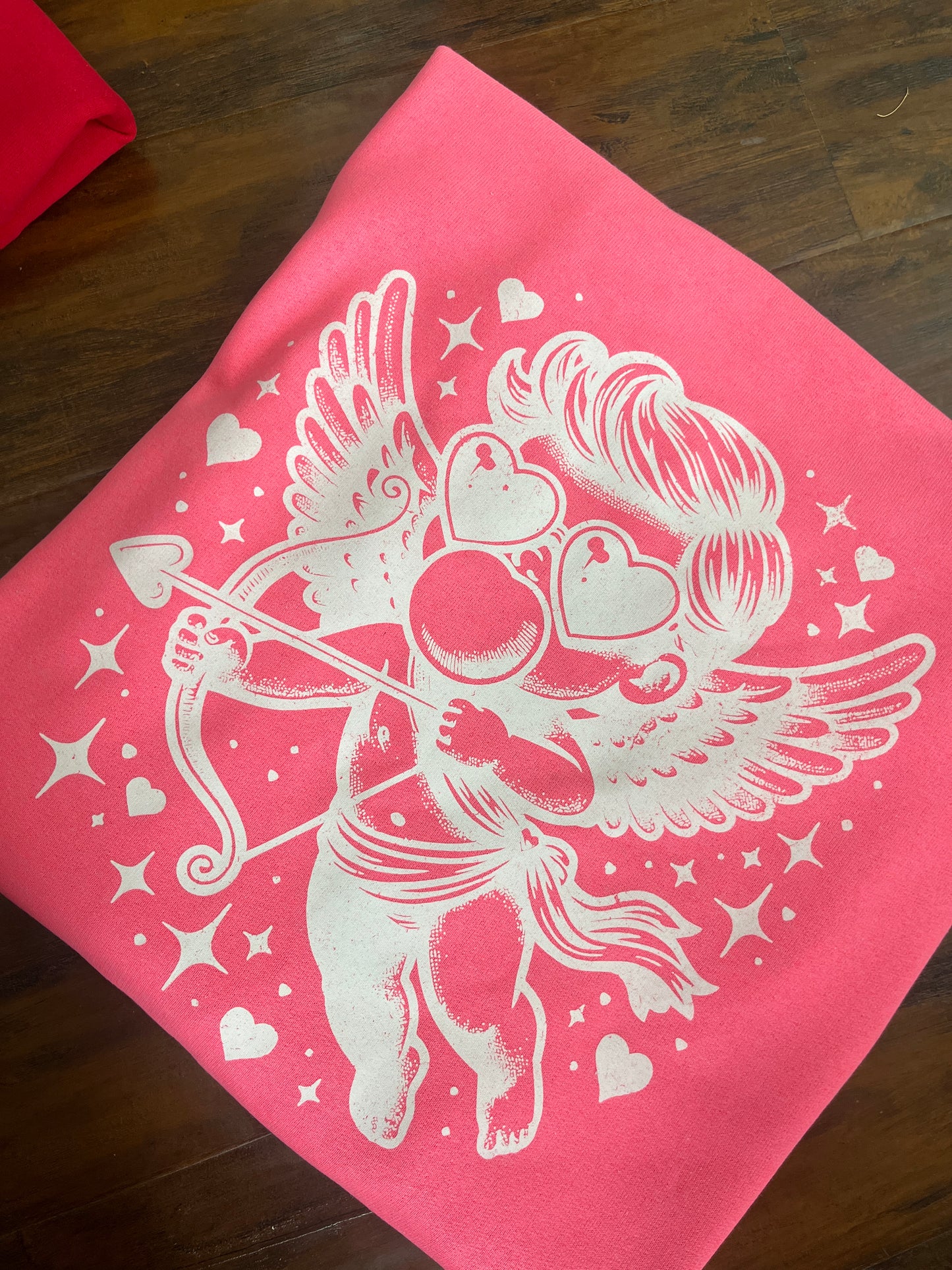 Bubblegum Cupid Crewneck