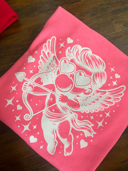 Bubblegum Cupid Crewneck