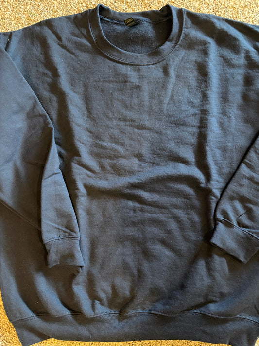 NAVY SURPRISE DESIGN Sweatshirt