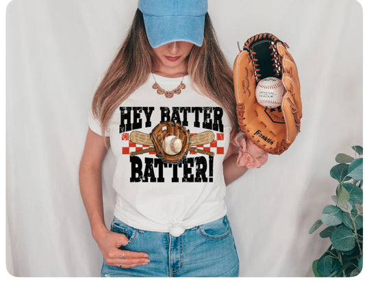 Hey Batter Batter Tee