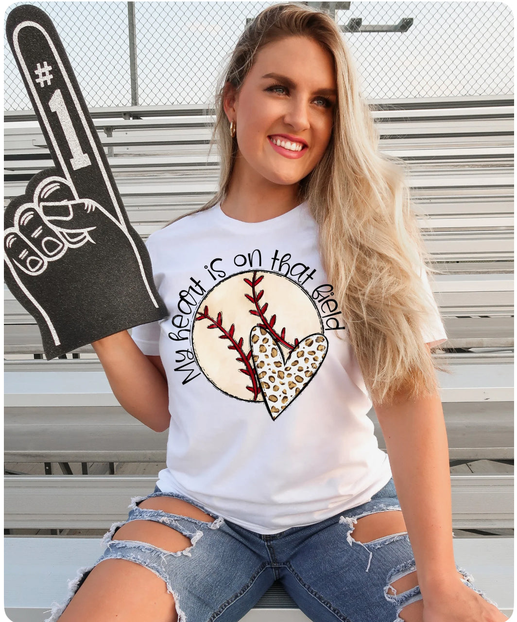 Heart on that Field Crewneck