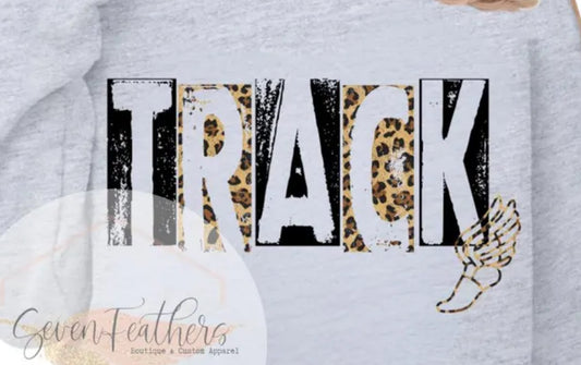 Track Leopard Block Print