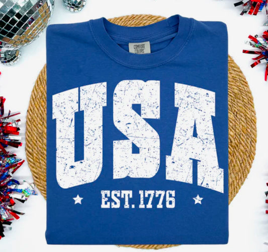 🇺🇸🔥 USA est. 1776 Tee 🔥🇺🇸