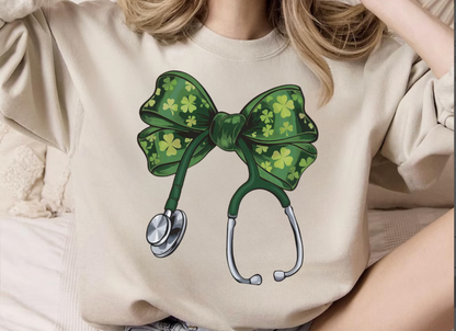 St Patrick's Nurse Crewneck