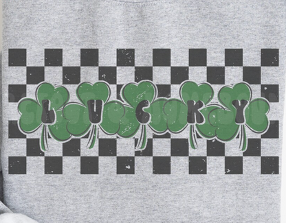 🍀 CHECKERED CHARM & SHAMROCK STYLE! 🍀