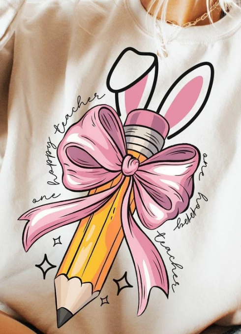 Bunny Ears Pencil Tee