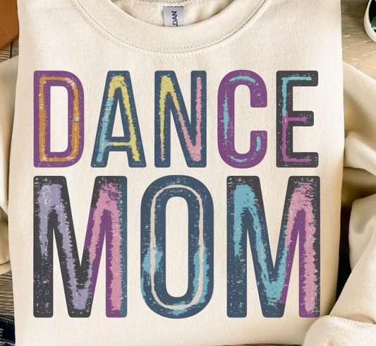 Colorful Dance Mom Tee