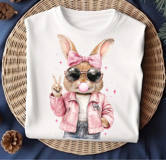 Easter Bunny Bubble Gum Tee