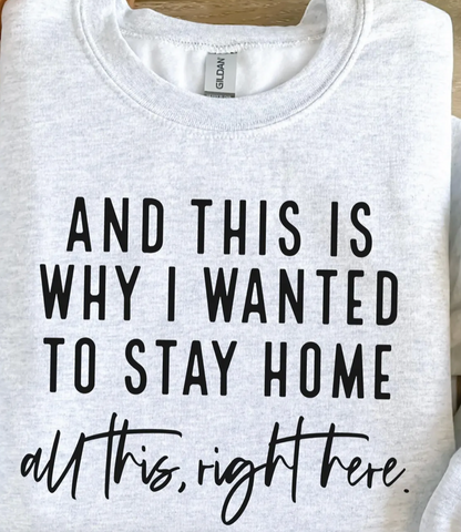 🏠 And This Is Why I Wanted to Stay Home All This Right Here 🏠