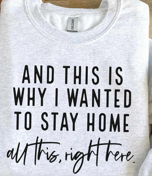 🏠 And This Is Why I Wanted to Stay Home All This Right Here 🏠