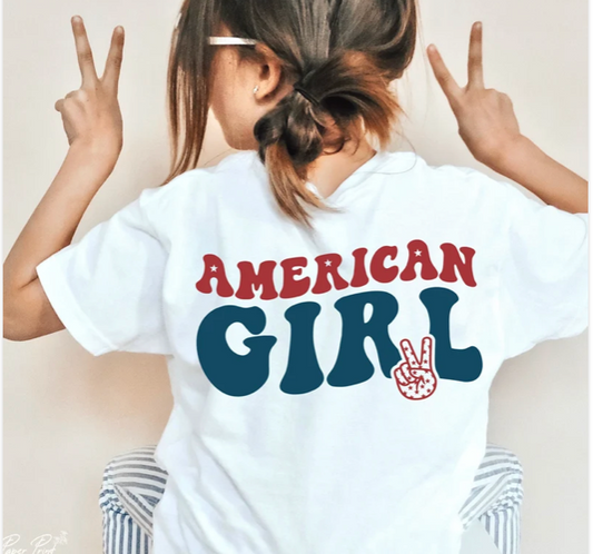 American Girl Youth Tshirt/Crewneck