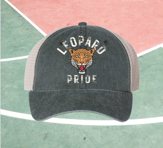 Leopard Pride on Trucker Hat
