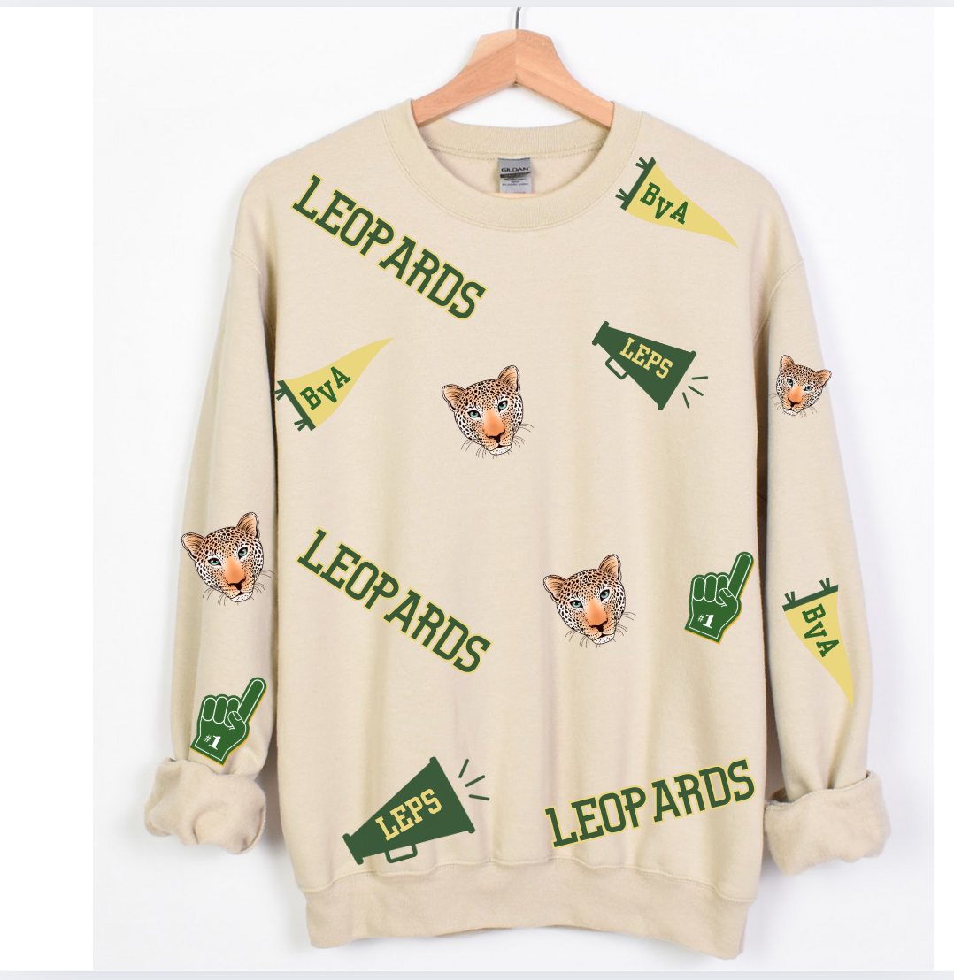 BVA Leopards MINIS Spirit Sweatshirt (Copy)