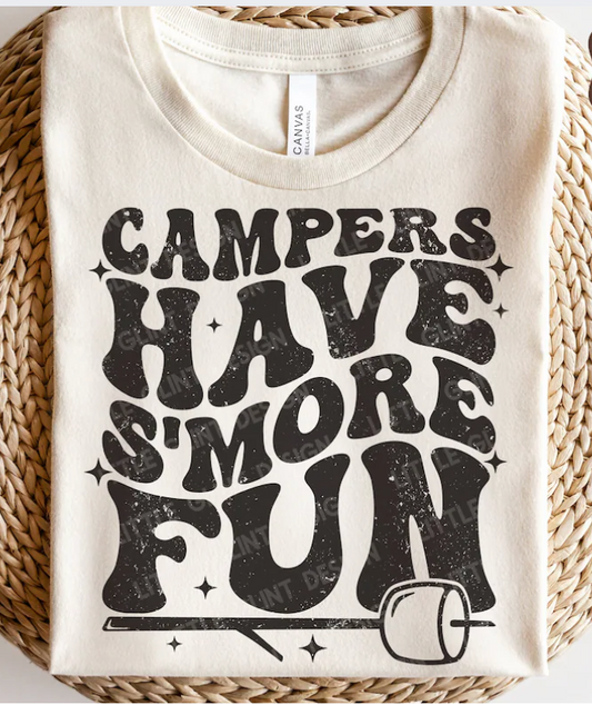 Campers have Smore Fun