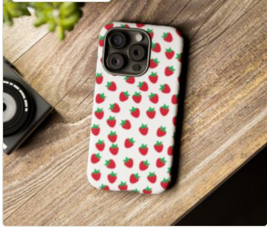 Sweet Strawberry Phone Case