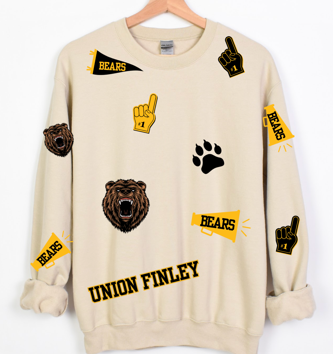 Union Finley Bears Spirit Sweatshirt