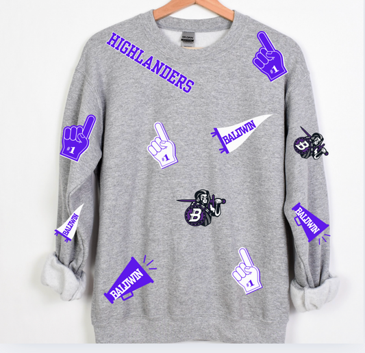Baldwin Highlanders Spirit Sweatshirt