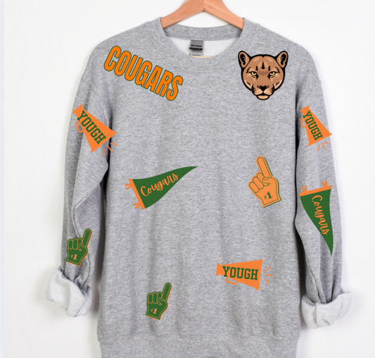Yough Cougars Spirit Sweatshirt