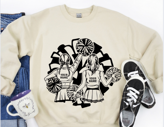 Double Cheerleaders Tee/Crew