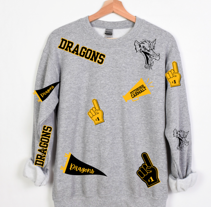 PPS Dragons Spirit Crewneck/Tshirt