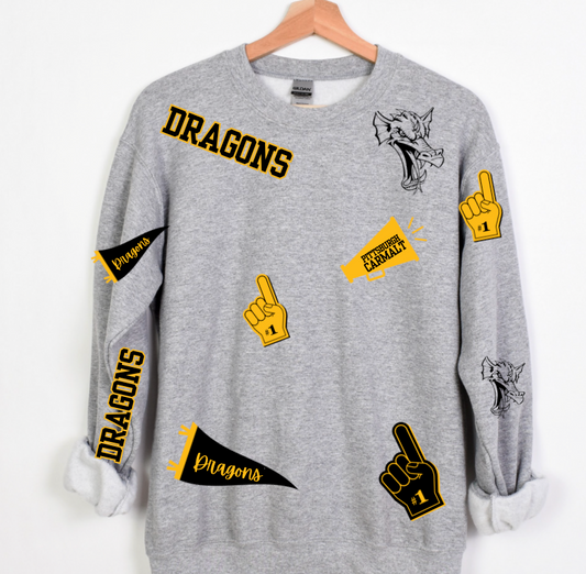 PPS Dragons Spirit Crewneck/Tshirt