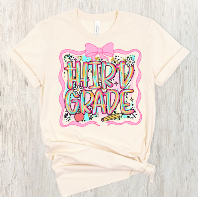 Watercolor Grade Level Tees
