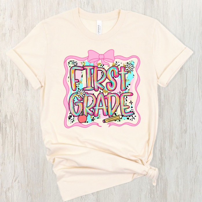 Watercolor Grade Level Tees