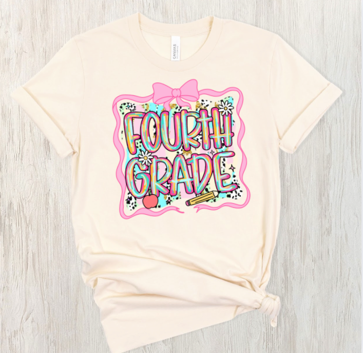 Watercolor Grade Level Tees