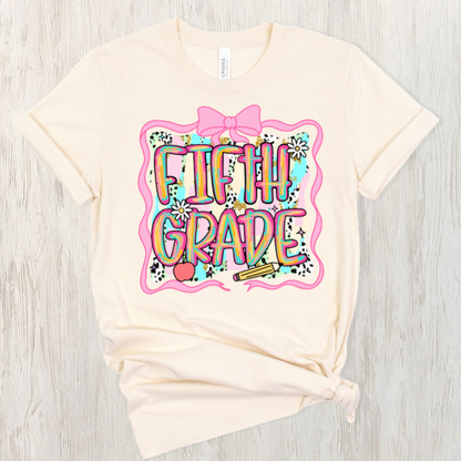 Watercolor Grade Level Tees
