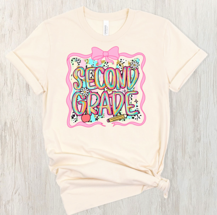 Watercolor Grade Level Tees