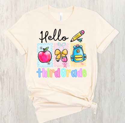 Patchwork Grade Level Tee
