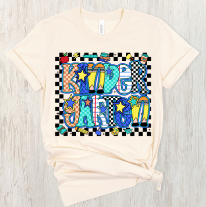 Colorful Grade Level Tee
