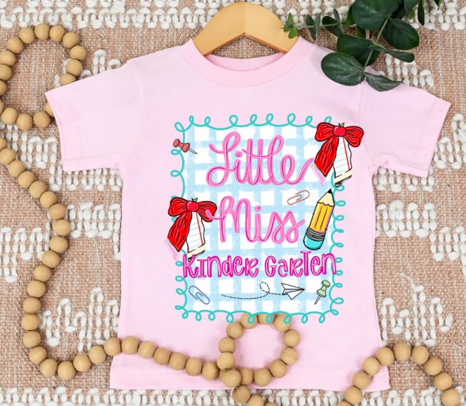 Little Miss Grade Level Tee