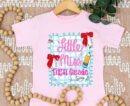 Little Miss Grade Level Tee