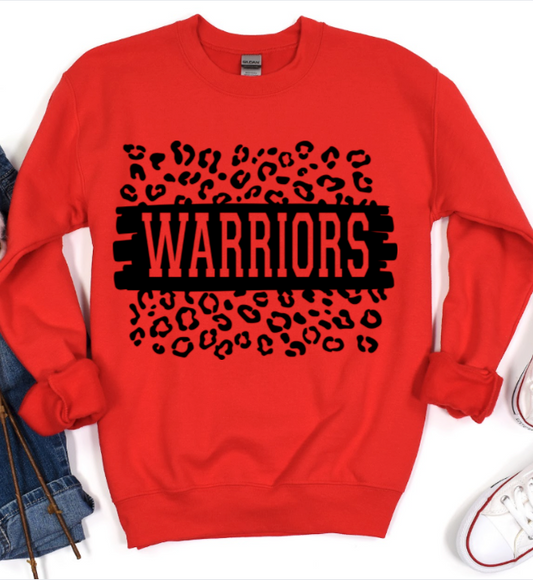 Warriors Spotted Crewneck
